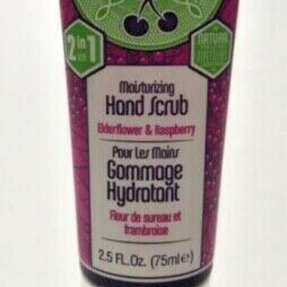 Human + Kind Moisturizing Hand Scrub Elderflower & Raspberry 2.5oz Travel Size